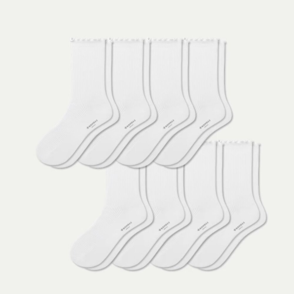 NWT Bombas Women's Ruffle Sock 8-Pack | Size Medium (US 8-10.5) | NEW